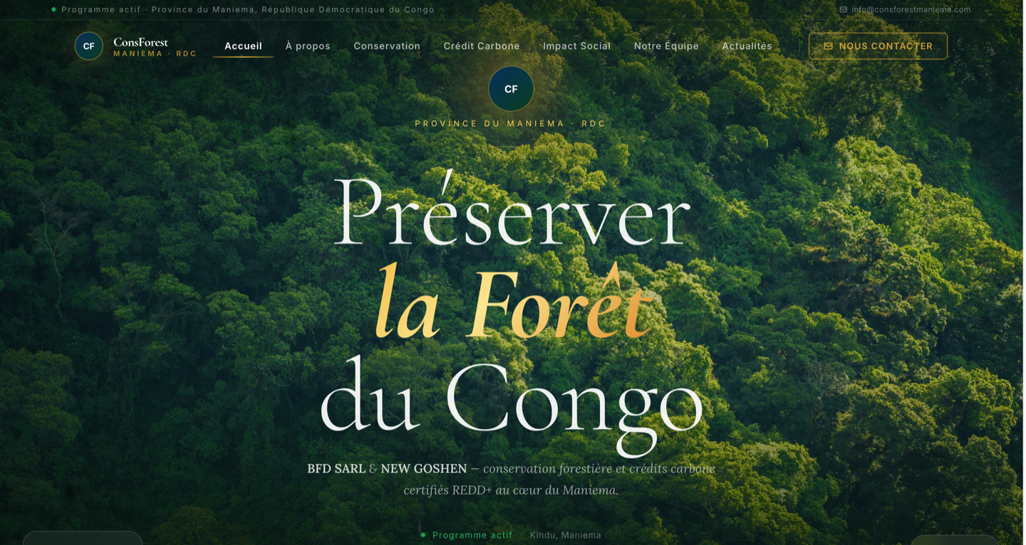 ConsForest Maniema